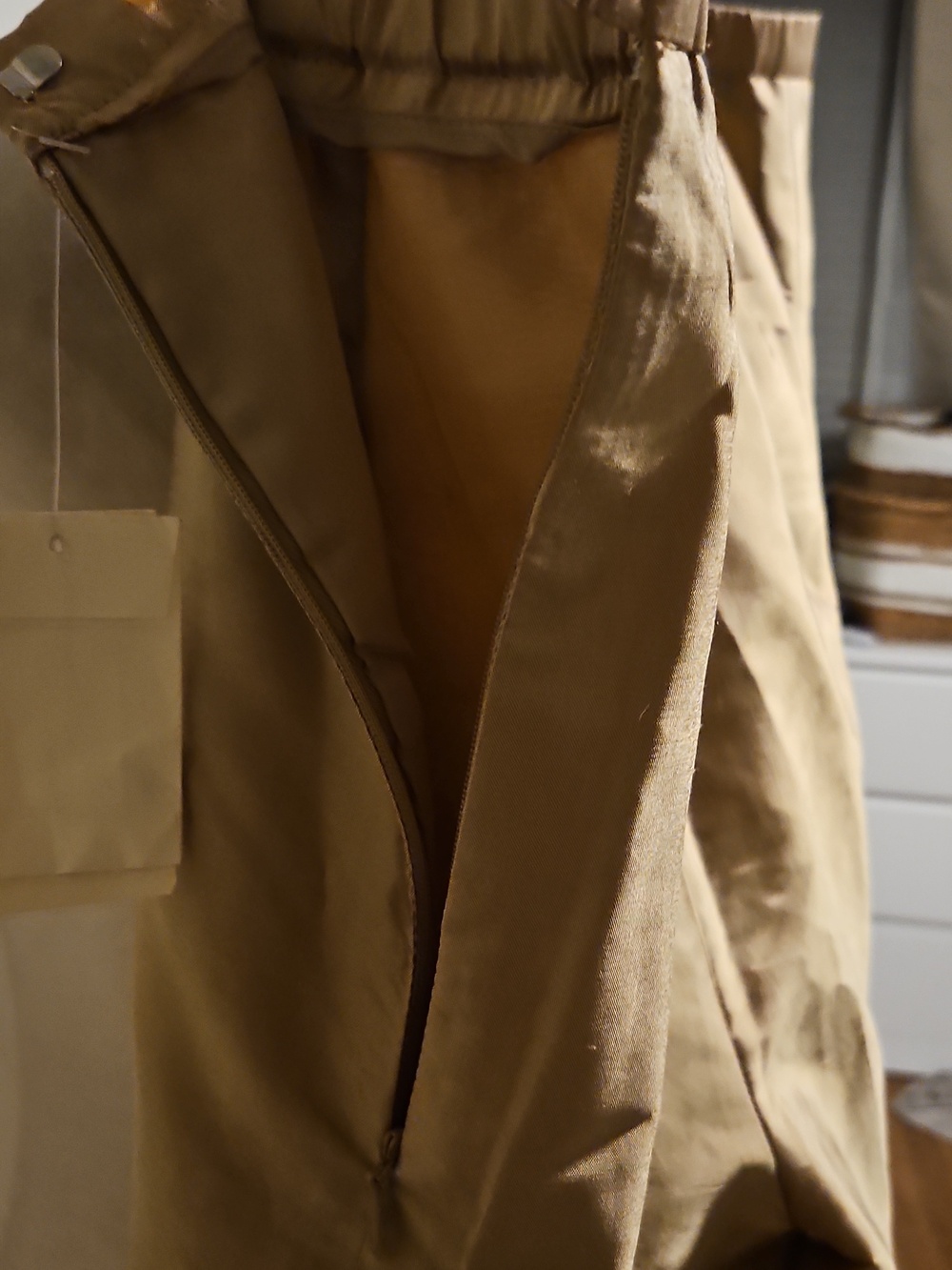 Coldwater Creek Silk Pants in Champagne 18W NWT - Picture 3 of 5
